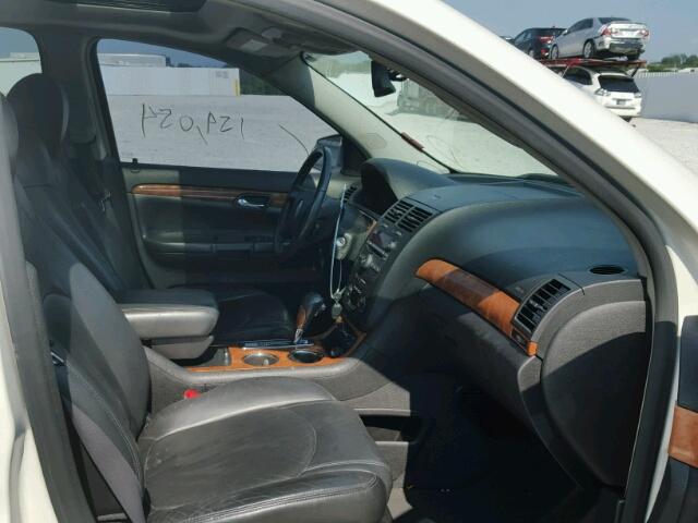 5GZER23718J155953 - 2008 SATURN OUTLOOK XR თეთრი ფოტო 5