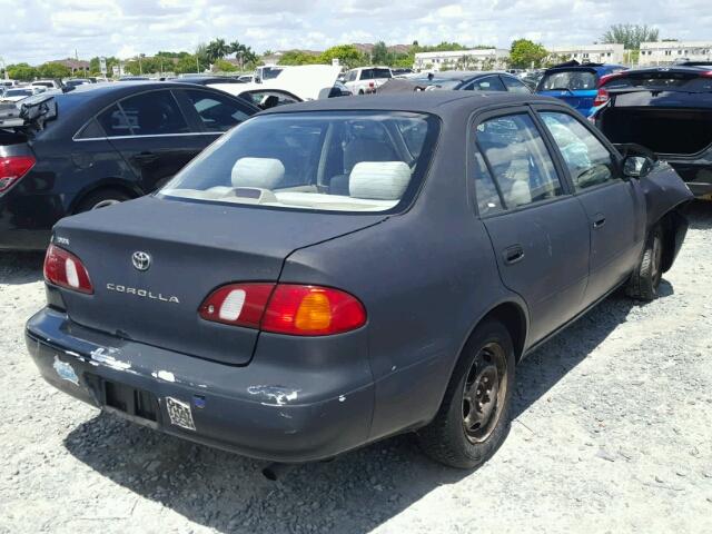 2T1BR12E6XC126909 - 1999 TOYOTA COROLLA VE GREEN photo 4