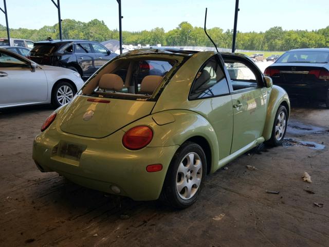 3VWCK21CX3M415837 - 2003 VOLKSWAGEN NEW BEETLE 绿色 照片 4