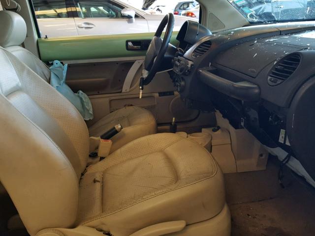 3VWCK21CX3M415837 - 2003 VOLKSWAGEN NEW BEETLE 绿色 照片 5