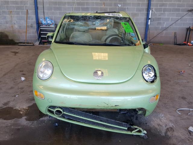 3VWCK21CX3M415837 - 2003 VOLKSWAGEN NEW BEETLE 绿色 照片 7