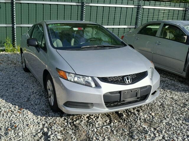 2HGFG3B23CH507689 - 2012 HONDA CIVIC SILVER photo 1