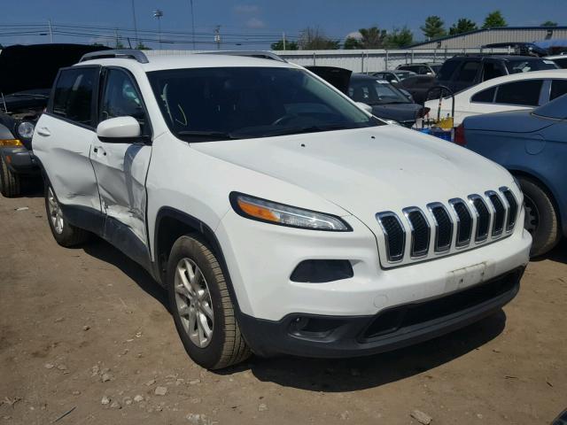 1C4PJMCS4EW269462 - 2014 JEEP CHEROKEE L WHITE photo 1