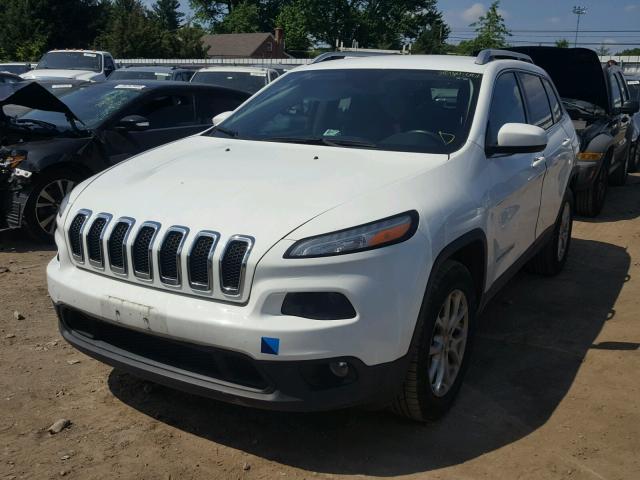 1C4PJMCS4EW269462 - 2014 JEEP CHEROKEE L WHITE photo 2