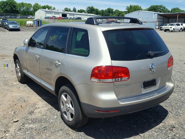 WVGZG77L05D061873 - 2005 VOLKSWAGEN TOUAREG 3. BEIGE photo 3