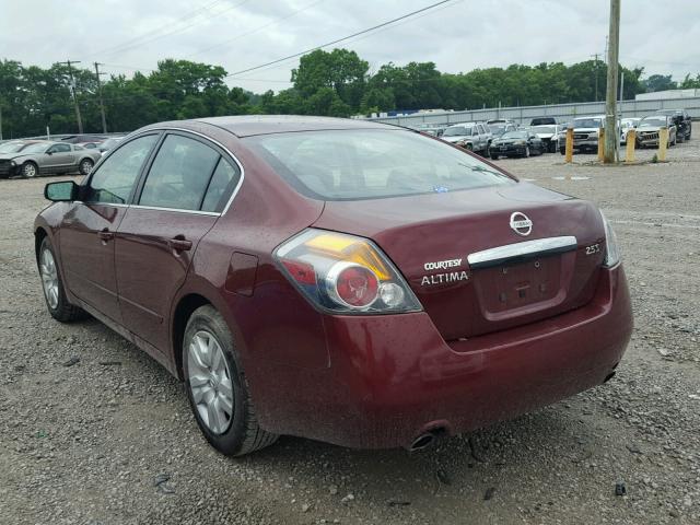 1N4AL2AP6AN439667 - 2010 NISSAN ALTIMA BAS MAROON photo 3