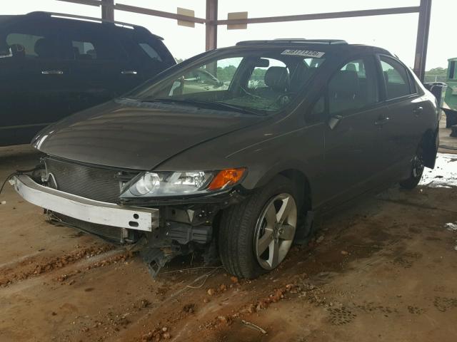 2HGFA15928H508547 - 2008 HONDA CIVIC EXL ყავისფერი ფოტო 2