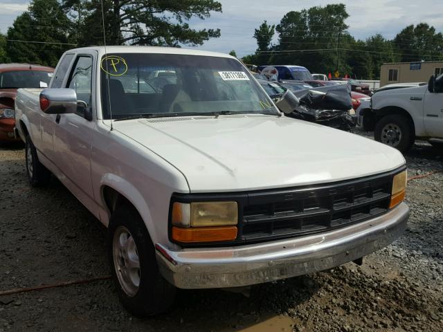 1B7GL23Y2SS201778 - 1995 DODGE DAKOTA WHITE photo 1