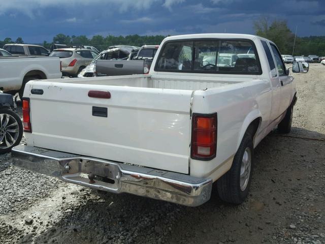 1B7GL23Y2SS201778 - 1995 DODGE DAKOTA WHITE photo 4