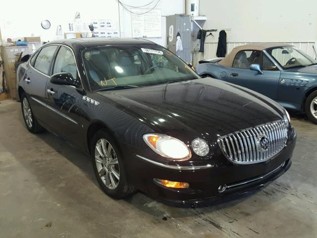 2G4WN58C281145401 - 2008 BUICK LACROSSE S BLACK photo 1