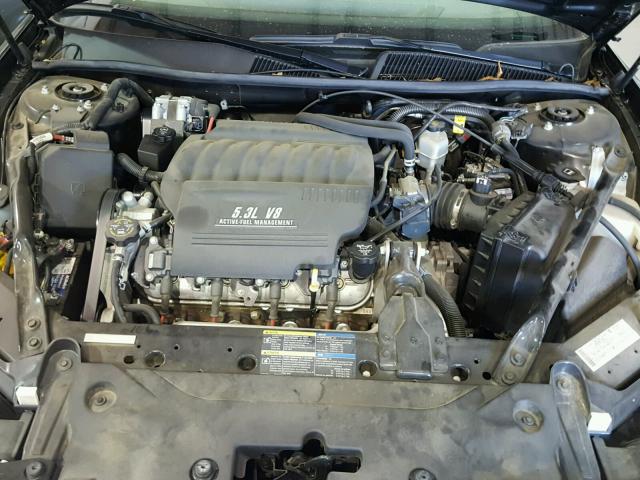 2G4WN58C281145401 - 2008 BUICK LACROSSE S BLACK photo 7