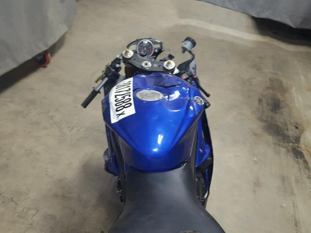 JYARJ16E2CA023920 - 2012 YAMAHA YZFR6 BLUE photo 5