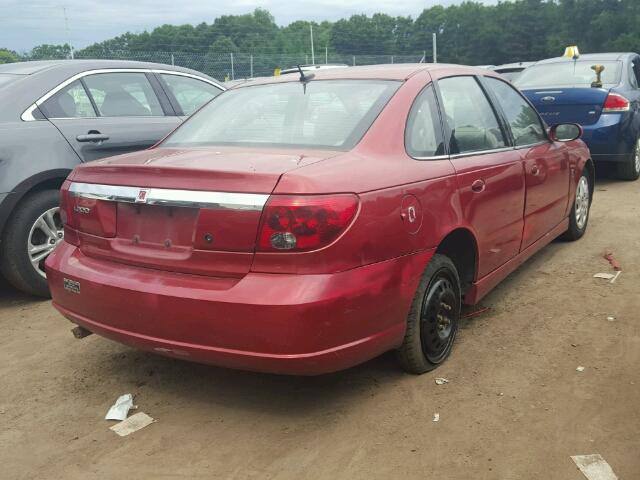 1G8JU54F73Y558660 - 2003 SATURN L200 RED photo 4