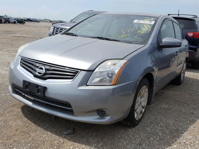 3N1AB6AP8AL669623 - 2010 NISSAN SENTRA 2.0 GRAY photo 2