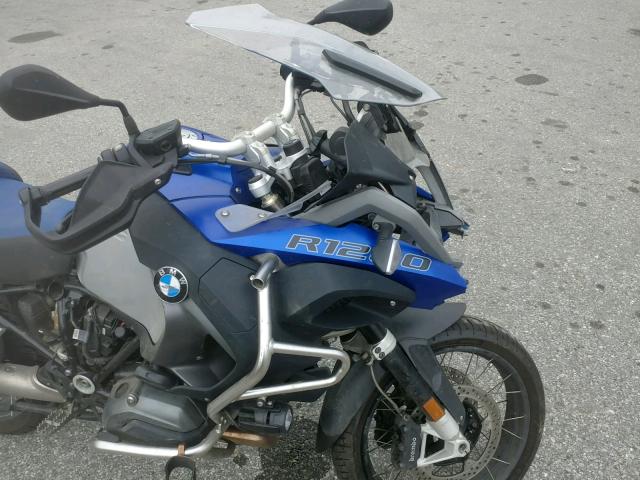 WB10A1204FZ096880 - 2015 BMW R1200 GS A BLUE photo 9