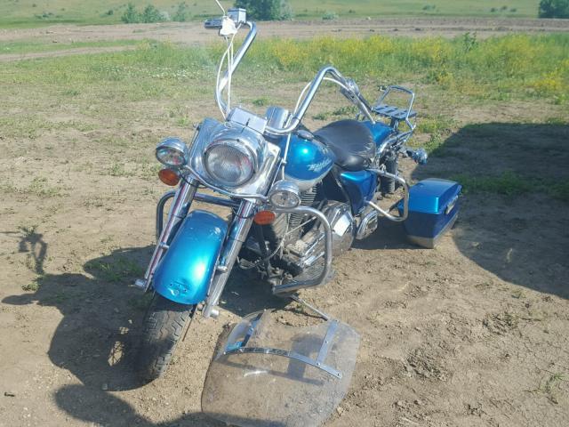 1HD1FDL11RY505704 - 1994 HARLEY-DAVIDSON FLHR BLUE photo 2