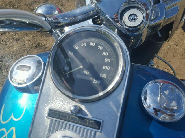 1HD1FDL11RY505704 - 1994 HARLEY-DAVIDSON FLHR BLUE photo 8