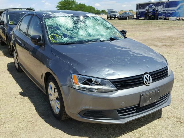 3VW2K7AJ3BM398160 - 2011 VOLKSWAGEN JETTA BASE GRAY photo 1