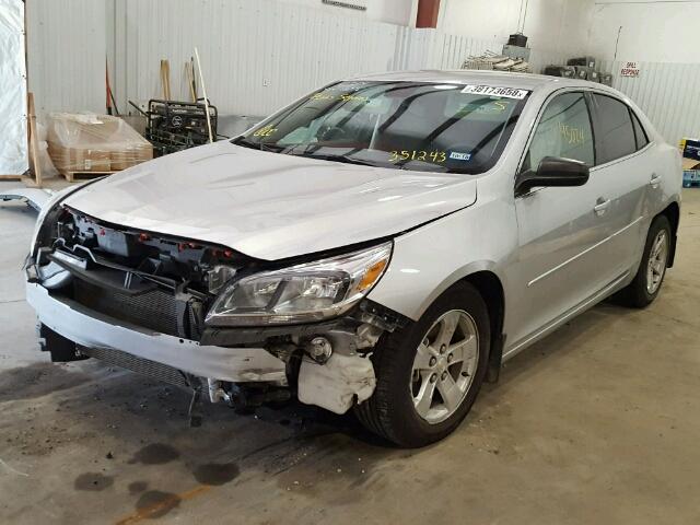 1G11B5SL1FF351243 - 2015 CHEVROLET MALIBU LS SILVER photo 2