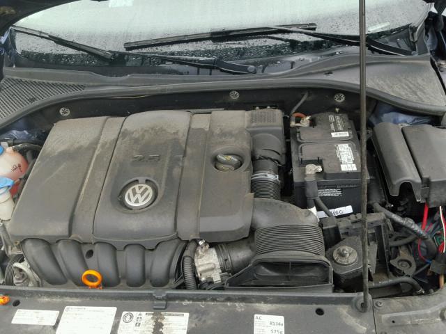 1VWAP7A38DC042676 - 2013 VOLKSWAGEN PASSAT S BLUE photo 7