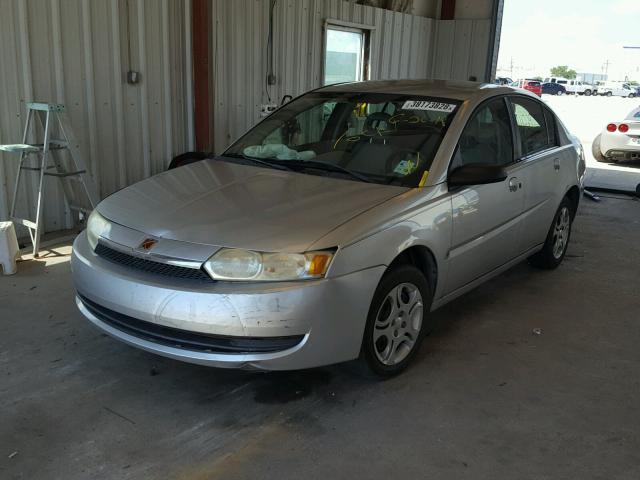 1G8AJ52F53Z121990 - 2003 SATURN ION LEVEL SILVER photo 2
