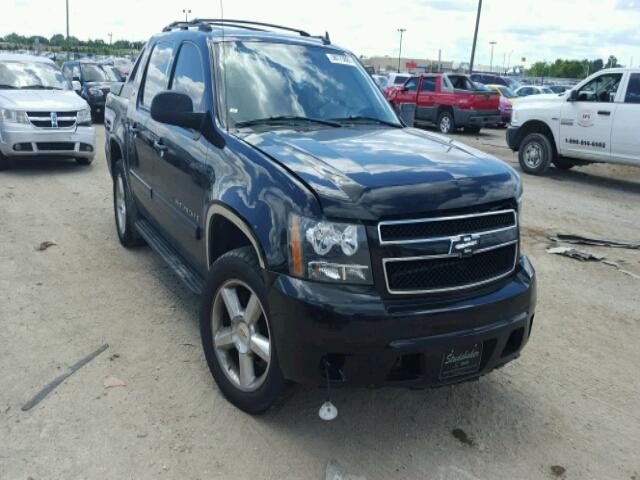 3GNEK12357G104932 - 2007 CHEVROLET AVALANCHE BLACK photo 1