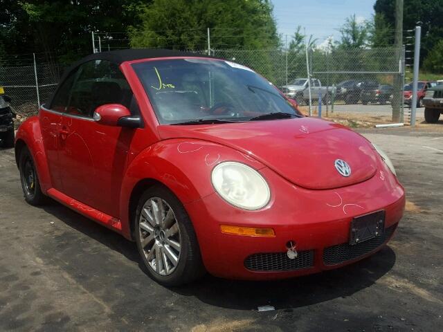 3VWRF31Y78M407833 - 2008 VOLKSWAGEN NEW BEETLE 红色 照片 1