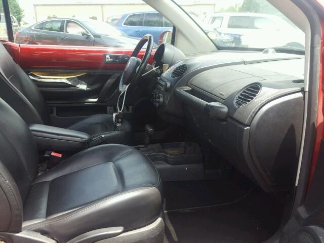 3VWRF31Y78M407833 - 2008 VOLKSWAGEN NEW BEETLE 红色 照片 5