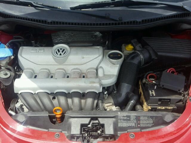 3VWRF31Y78M407833 - 2008 VOLKSWAGEN NEW BEETLE 红色 照片 7
