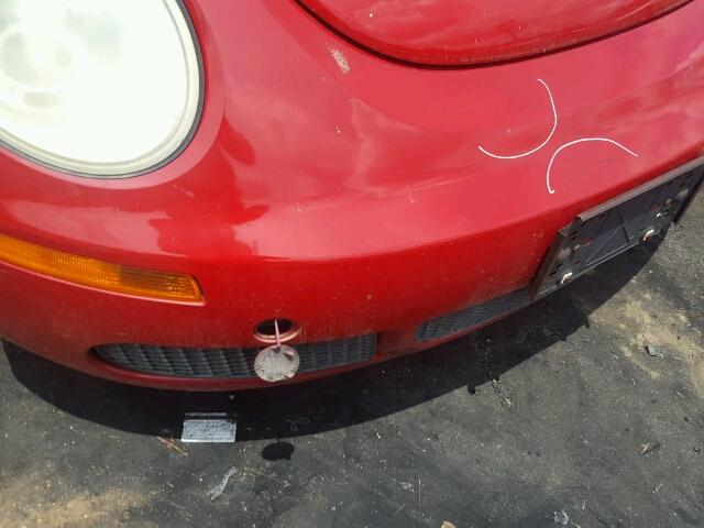 3VWRF31Y78M407833 - 2008 VOLKSWAGEN NEW BEETLE 红色 照片 9