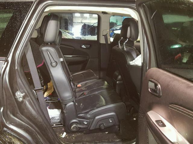 3C4PDDDG3ET217294 - 2014 DODGE JOURNEY LI BLACK photo 6