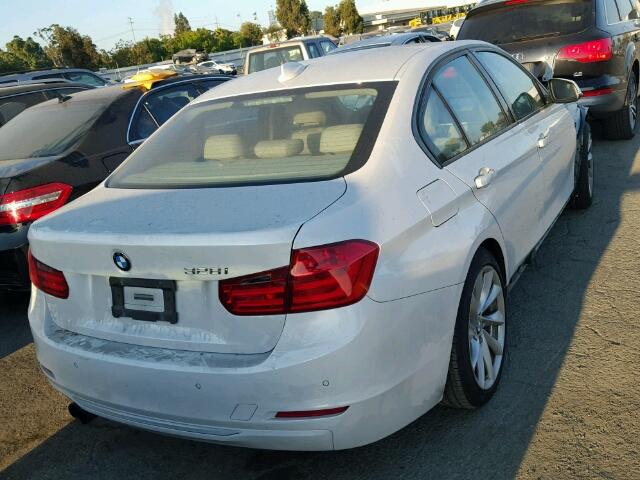 WBA3C1G58DNR46090 - 2013 BMW 328 I SULE WHITE photo 4