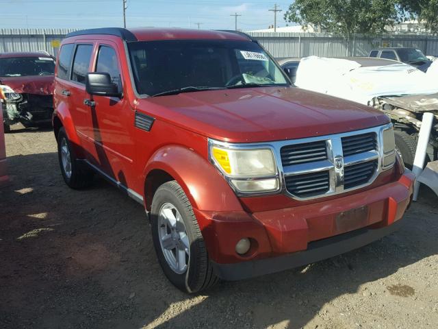 1D8GT28K18W161832 - 2008 DODGE NITRO SXT RED photo 1