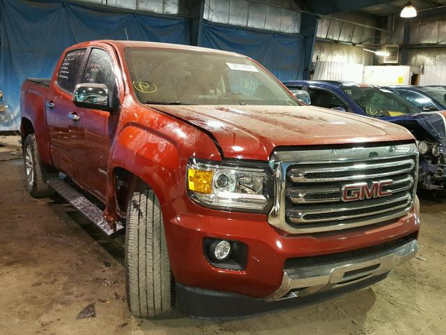 1GTG6DE30G1246817 - 2016 GMC CANYON SLT RED photo 1