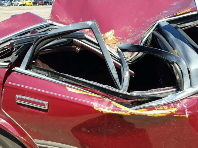 1G3AJ513XJG318515 - 1988 OLDSMOBILE CUTLASS CI BURGUNDY photo 6
