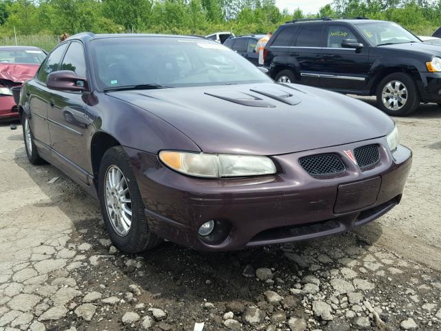1G2WP52K02F274210 - 2002 PONTIAC GRAND PRIX BURGUNDY photo 1