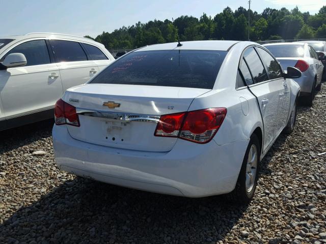 1G1PE5S9XB7290565 - 2011 CHEVROLET CRUZE LT WHITE photo 4