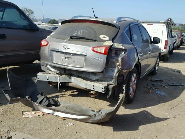 JNKAJ09F28M355120 - 2008 INFINITI EX35 BASE GRAY photo 4