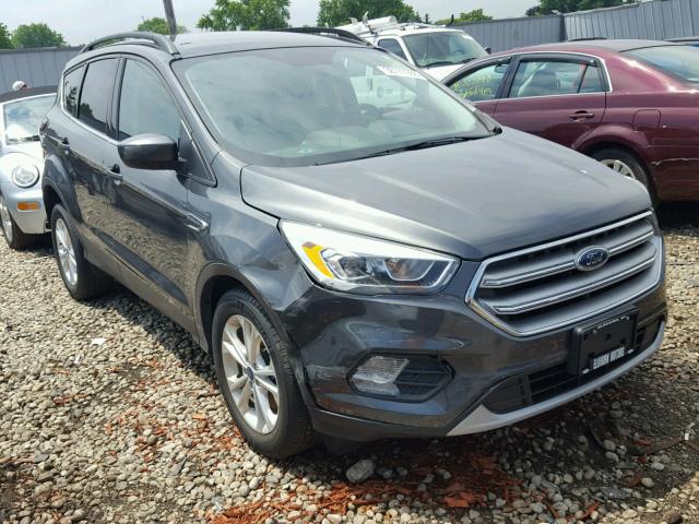 1FMCU9GD7HUB86702 - 2017 FORD ESCAPE SE GRAY photo 1