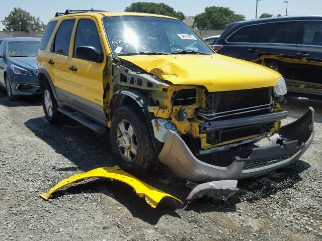 1FMCU03171KF18551 - 2001 FORD ESCAPE YELLOW photo 1