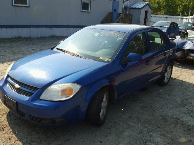 1G1AL52F057650996 - 2005 CHEVROLET COBALT LS BLUE photo 2