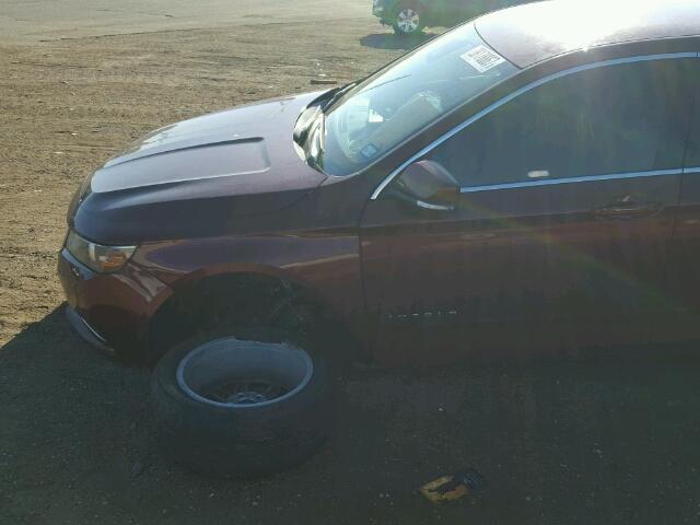 2G1115S37G9202932 - 2016 CHEVROLET IMPALA 栗色 照片 9