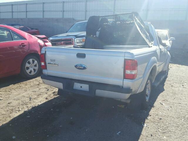 1FTYR10U48PA95943 - 2008 FORD RANGER SILVER photo 4
