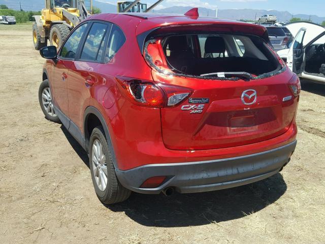 JM3KE4BY8G0672202 - 2016 MAZDA CX-5 SPORT RED photo 3