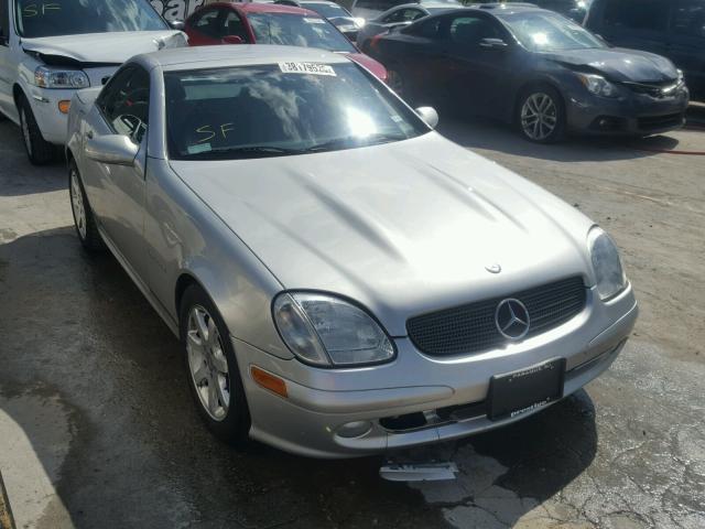 WDBKK49F03F274476 - 2003 MERCEDES-BENZ SLK 230 KO SILVER photo 1