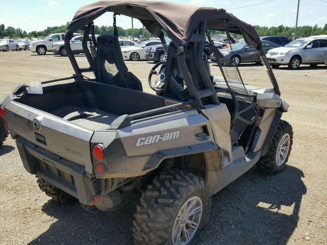 3JBKKXN11CJ000365 - 2012 CAN-AM COMMANDER SILVER photo 4