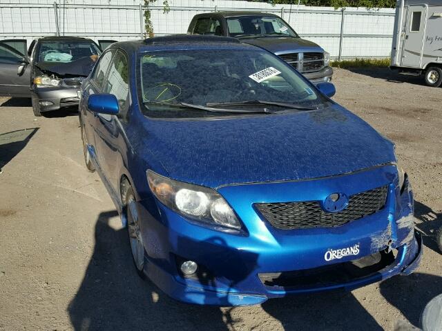 2T1BE40E59C018199 - 2009 TOYOTA COROLLA XR 蓝色 照片 1
