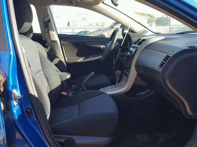 2T1BE40E59C018199 - 2009 TOYOTA COROLLA XR 蓝色 照片 5