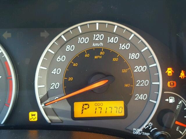 2T1BE40E59C018199 - 2009 TOYOTA COROLLA XR 蓝色 照片 8