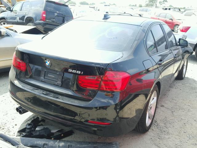 WBA3C1G55DNR46967 - 2013 BMW 328 BLACK photo 4